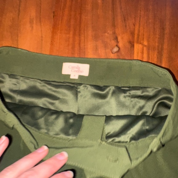 Camila Coelho Olive Blazer and Skort SET - Picture 5 of 7